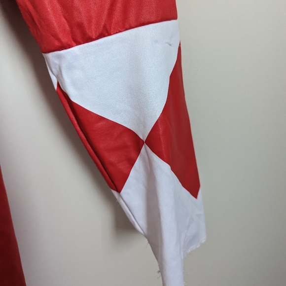 RARE men's Red Ranger Power Rangers costume, Small/Medium - Picture 4 of 12